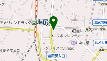 シオハラ理容院の地図画像