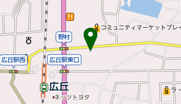 シミズ理容店の地図画像