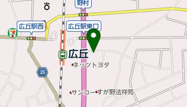 一條旅館の地図画像