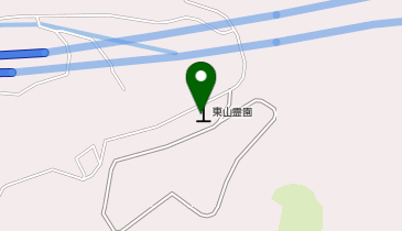 塩尻市 環境施設 東山霊園の地図画像