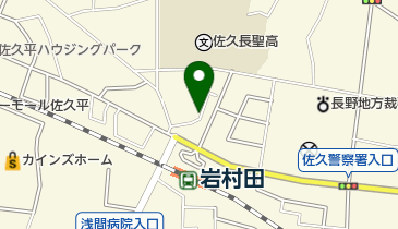 楜沢刺しゅう店の地図画像