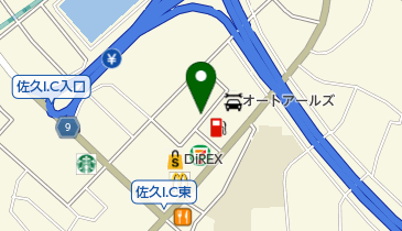 相馬商事株式会社 佐久油槽所の地図画像