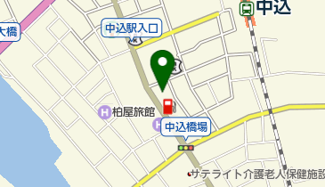 うめや呉服店の地図画像