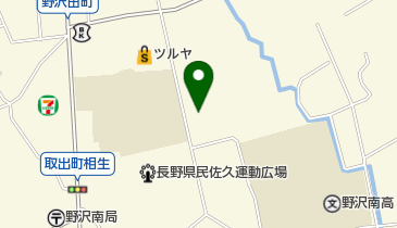 オートガイド佐久の地図画像