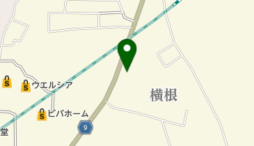 雫田自動車修理工場の地図画像