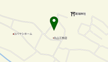 新海三社神社の地図画像