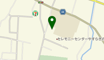 東地区社会体育館の地図画像