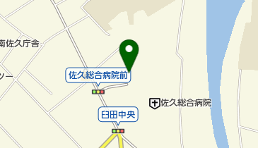 佐久東洋医学研究所の地図画像