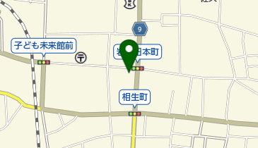 青山理髪店の地図画像