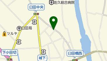 井出理容店の地図画像