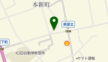 エハラ理容の地図画像