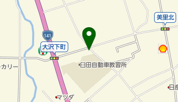 あんず亭の地図画像