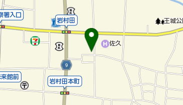 浅間食堂の地図画像