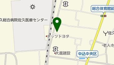 長野県労働金庫 佐久支店の地図画像