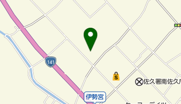 東信森林管理署の地図画像