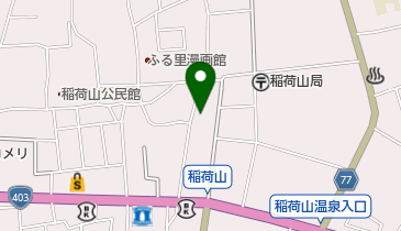 カクマルラジオ店の地図画像