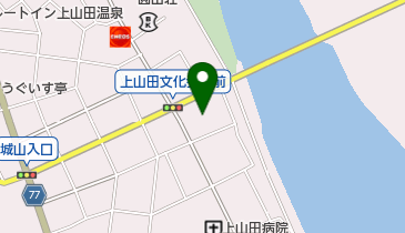 千曲市 上山田公民館の地図画像