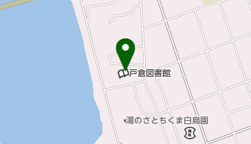 千曲市 戸倉公民館の地図画像