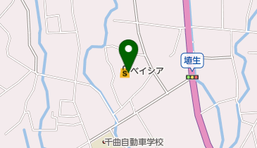 クリーニングのクボタ ベイシア更埴店の地図画像