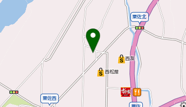 コインランドリーホワイトピア粟佐店の地図画像