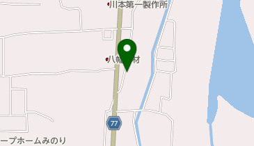 有限会社丸三市川材木店の地図画像