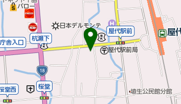 やまとや呉服店の地図画像