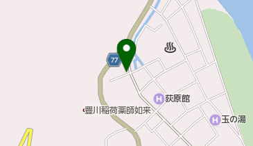 合津酒店の地図画像