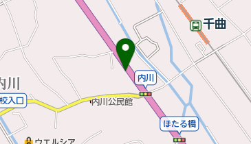 しゃぼん戸倉店の地図画像