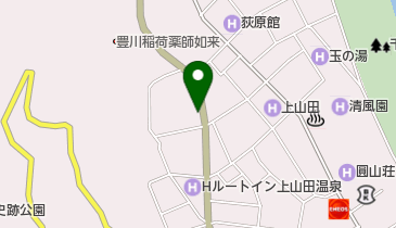 有限会社西野入商店の地図画像