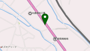 上田ライニング商会の地図画像