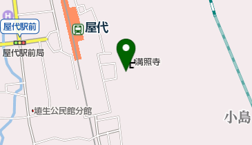 満照寺の地図画像