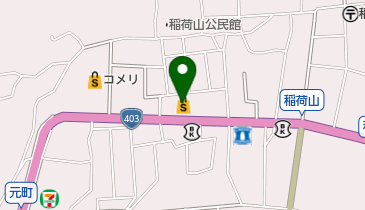 稲荷山ショッピングコアあいにーの地図画像