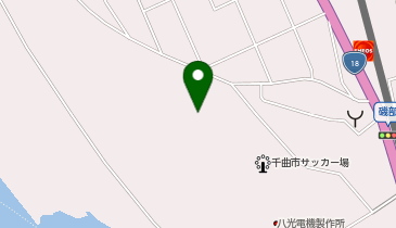 千曲市 戸倉体育館の地図画像