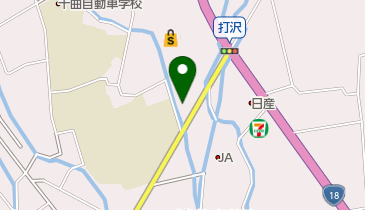 ハリカ長野更埴店の地図画像