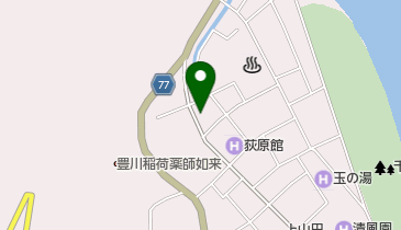 飛田民子裏千家茶道教室の地図画像