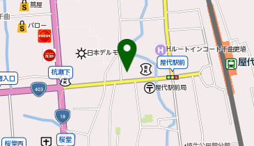 ひらばやし時計店の地図画像