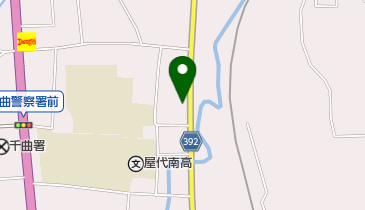 うえはら理容室の地図画像