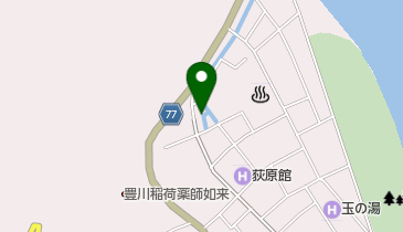 古炉奈の地図画像