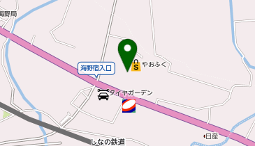 100円ショップセリア東御店の地図画像