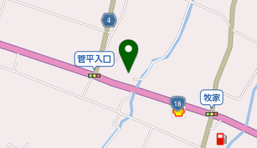 カーセンター東部の地図画像