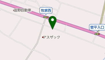 ヘアアンドメイクサワ東御店の地図画像