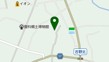 あずみ野珠算教室の地図画像