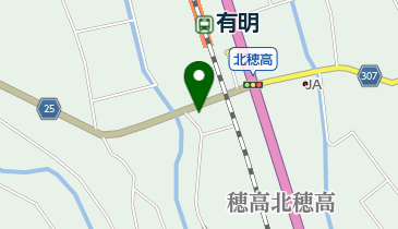 三河屋 本店北穂高の地図画像