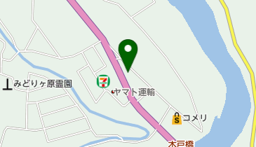 太田理容店の地図画像