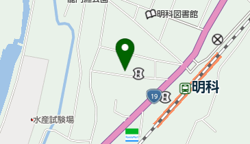 波場理容店の地図画像