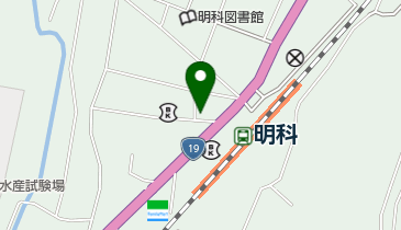 山田理容店の地図画像