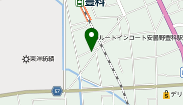 ビジネスホテルにしの地図画像