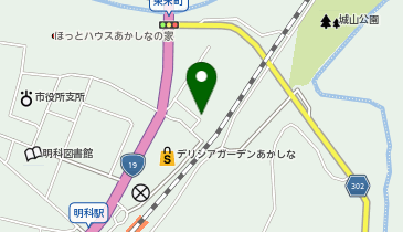 高野屋きそばの地図画像