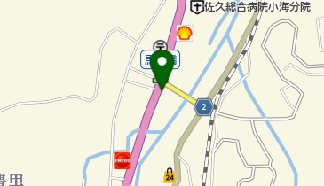 タカハシ理容の地図画像