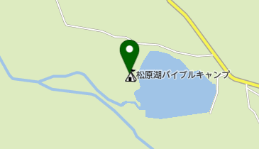 松原湖バイブルキャンプの地図画像